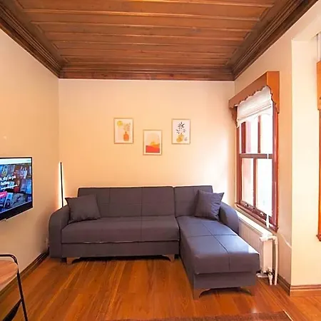 Cosy Wooden Aesthetic Flat In Besiktas 酒店 2*